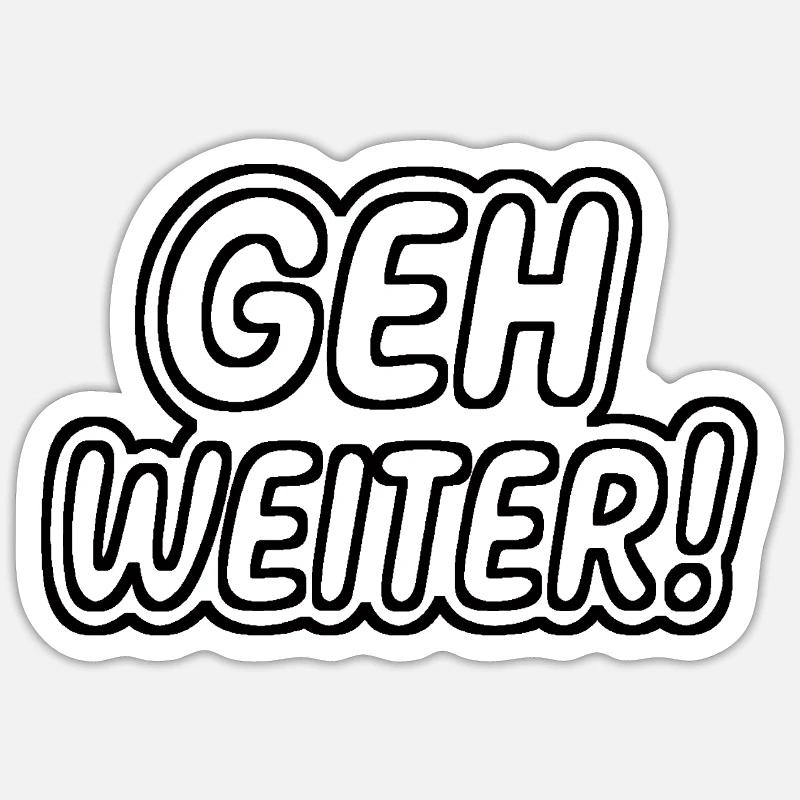 Sticker Größe S (10 x 10 cm) - 