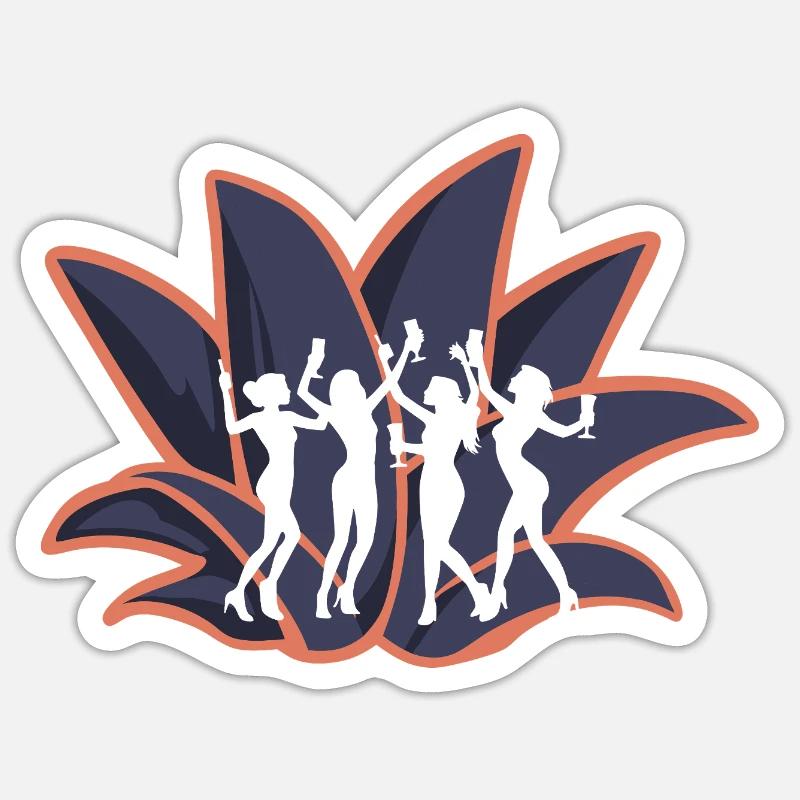 Sticker taille S (10 x 10 cm) - 