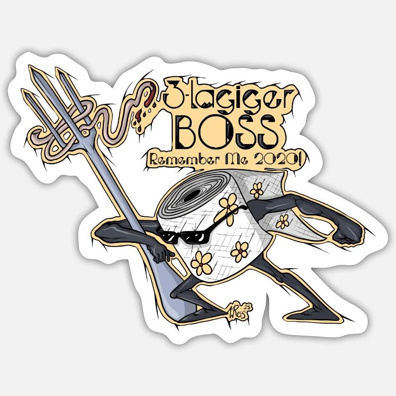 Sticker Größe S (10 x 10 cm) - 