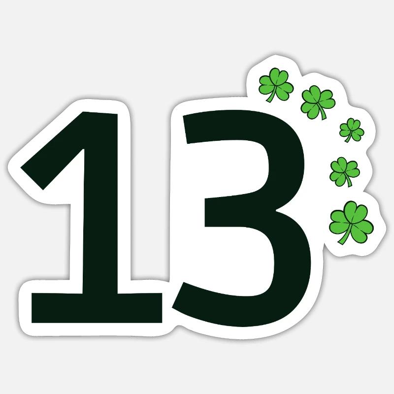 13 Sticker Größe S (10 x 10 cm)