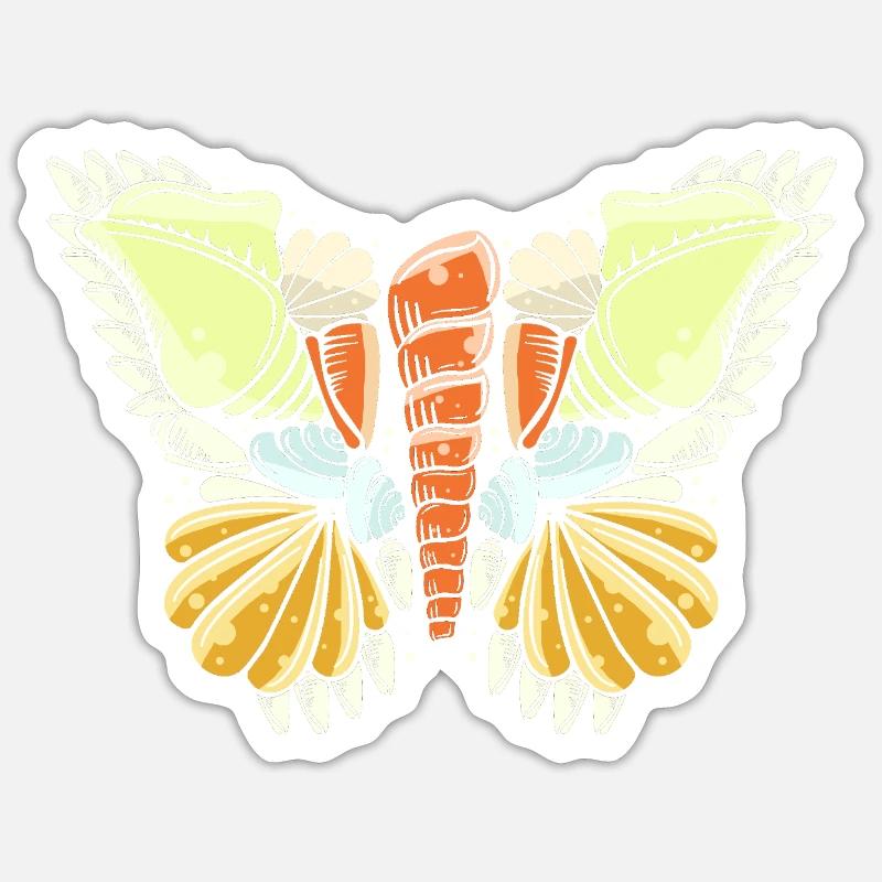 Shell Shell Collector - Sticker size S (10 x 10 cm) - white matte