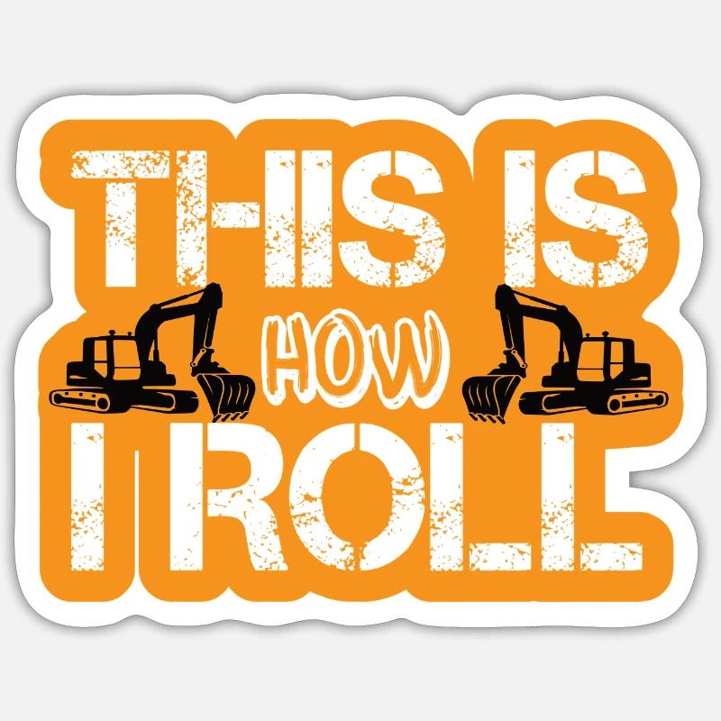 Sticker Größe S (10 x 10 cm) - 