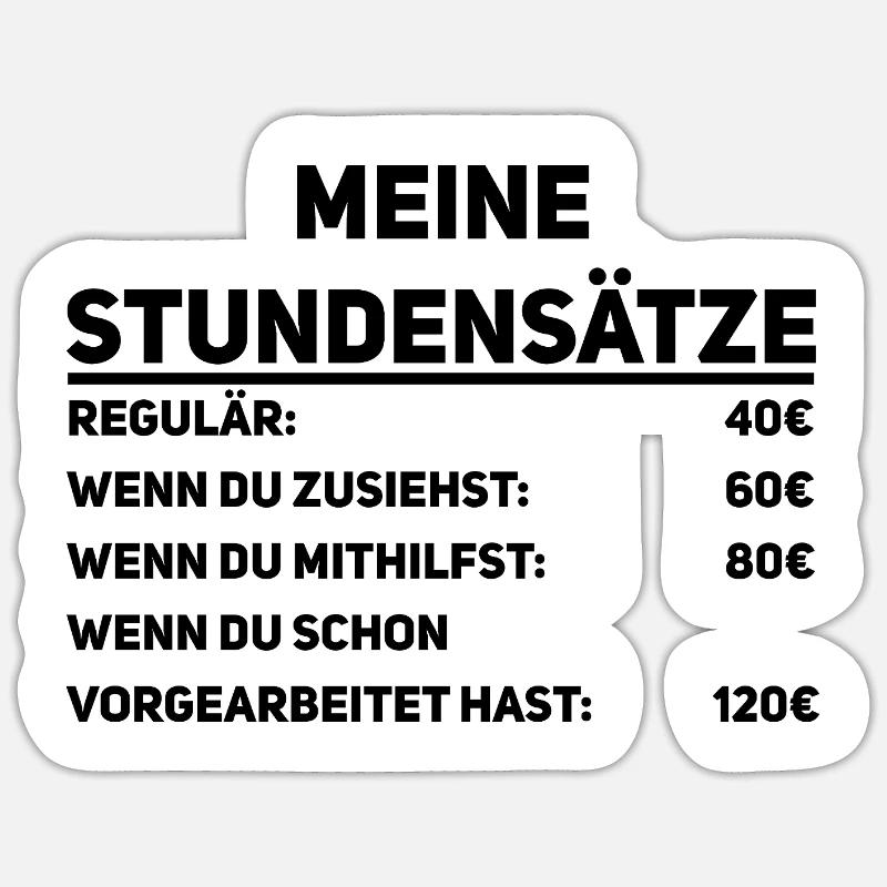 Sticker Größe S (10 x 10 cm) - 