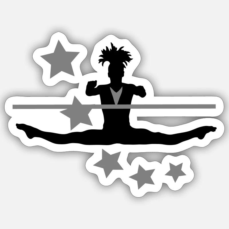 Sticker Größe S (10 x 10 cm) - 