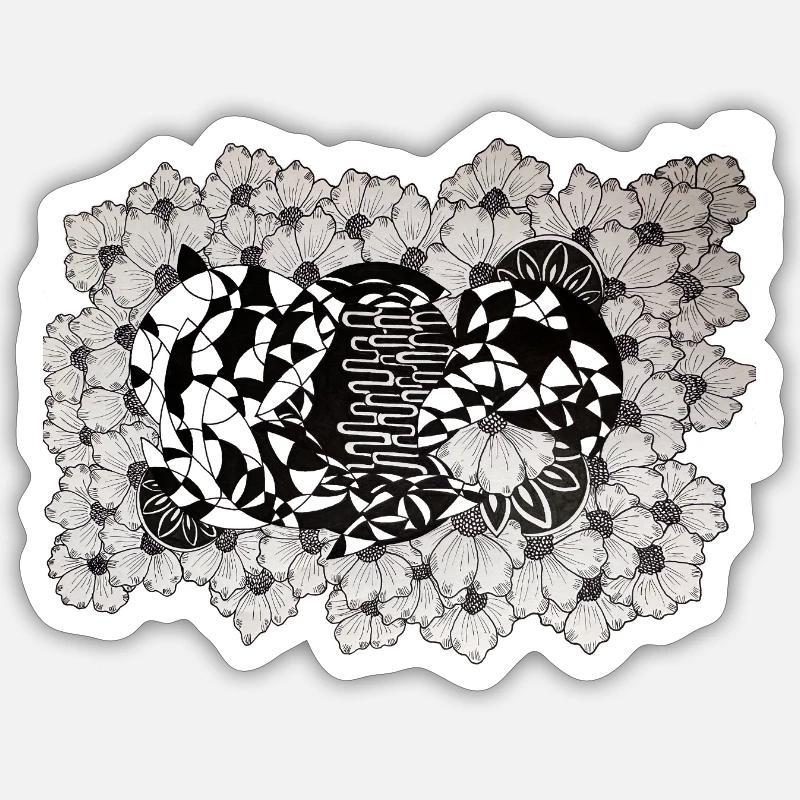Sticker Größe S (10 x 10 cm) - 