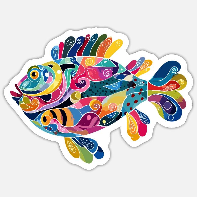 Sticker Größe S (10 x 10 cm) - 