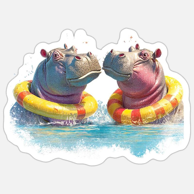 Sticker Größe S (10 x 10 cm) - 