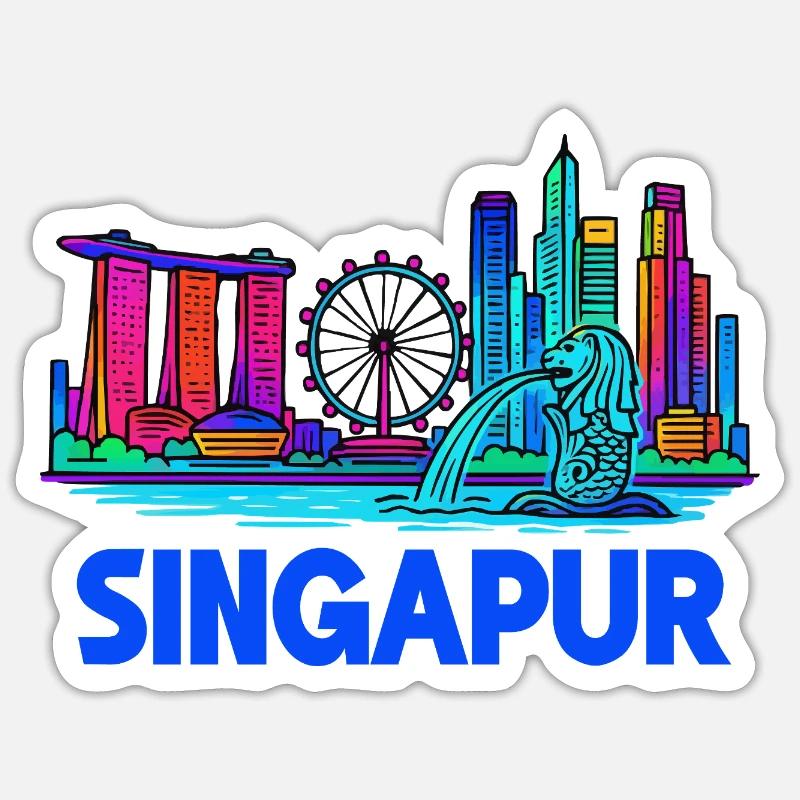 Sticker Größe S (10 x 10 cm) - 