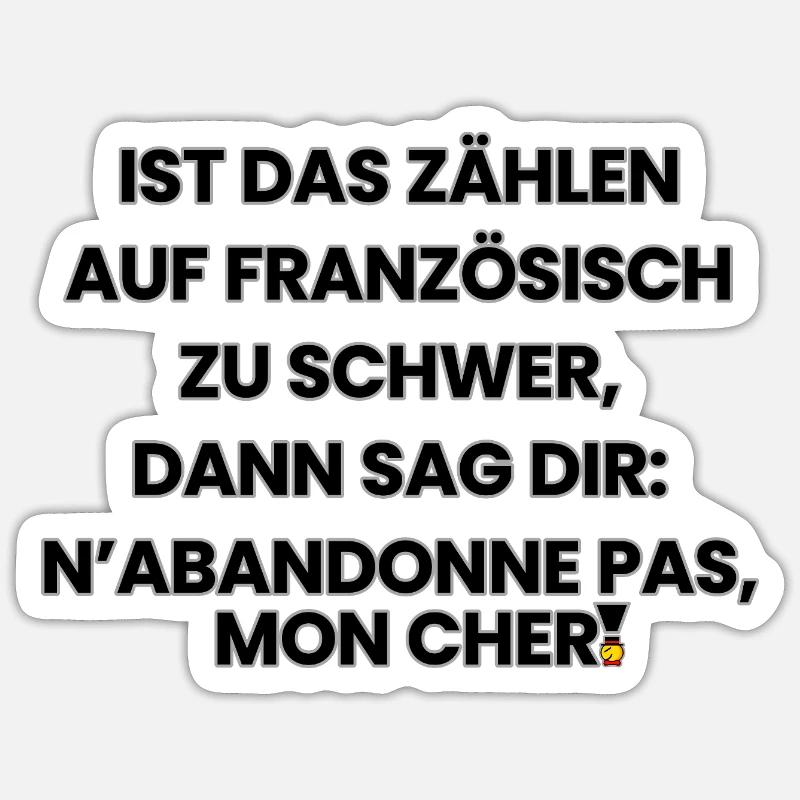 Sticker size S (10 x 10 cm) - 