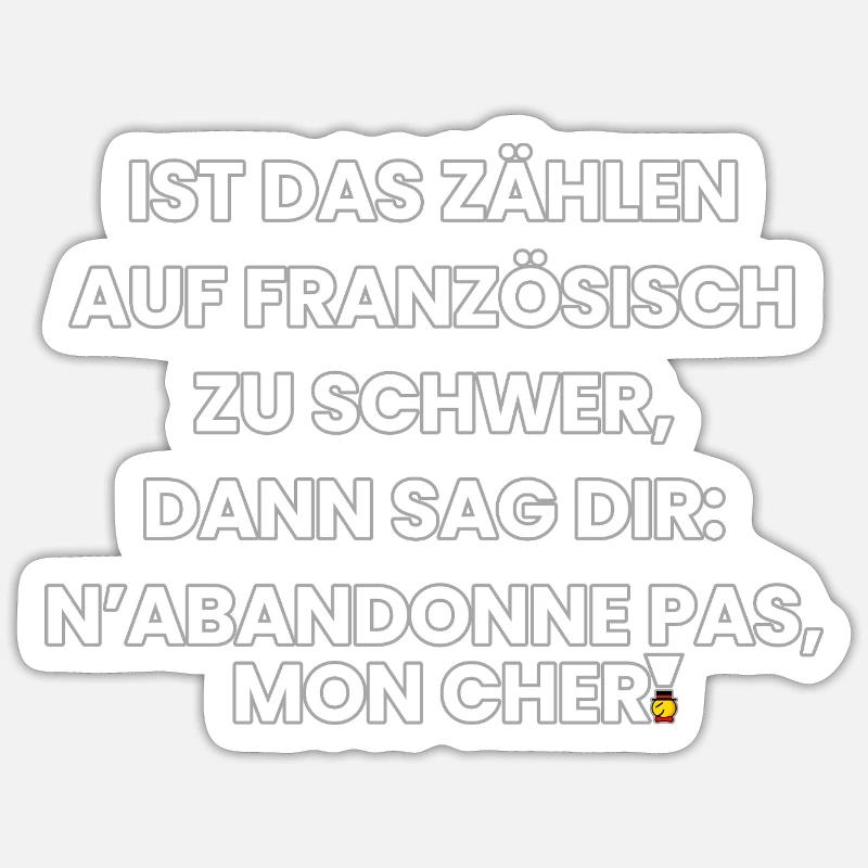 Sticker size S (10 x 10 cm) - 