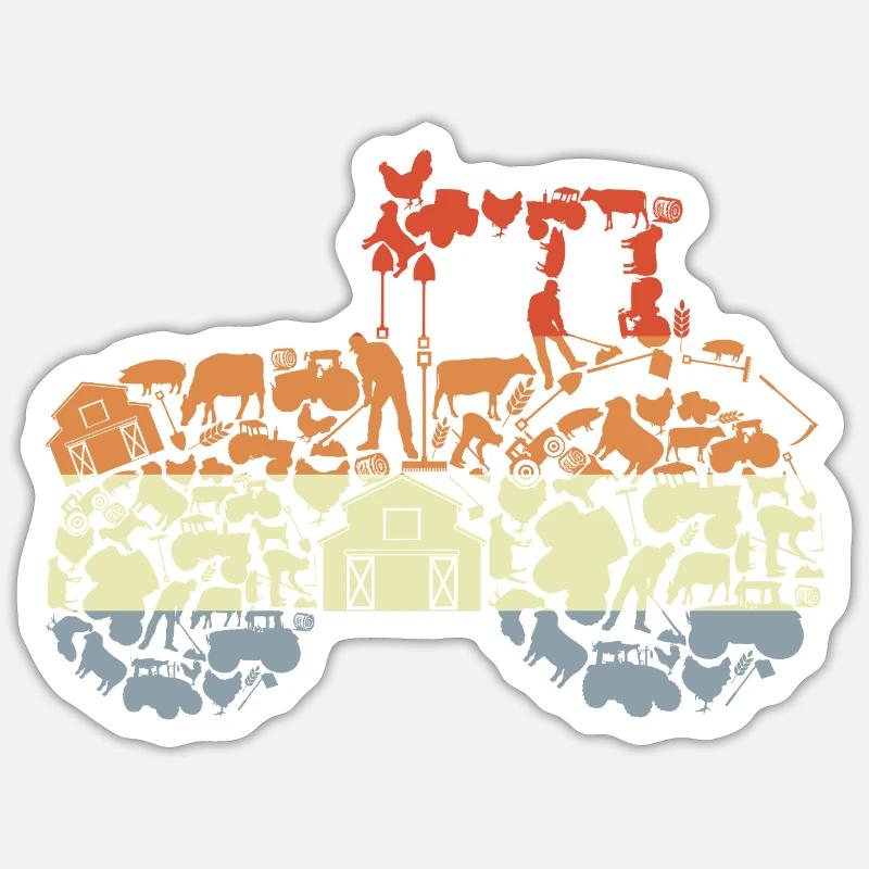 Sticker Größe S (10 x 10 cm) - 