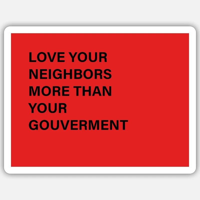 Sticker Größe S (10 x 10 cm) - 