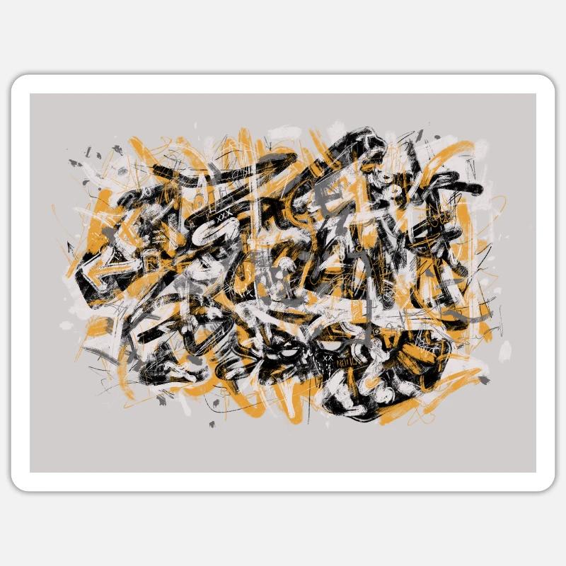 Tag Without a Face Sticker size S (10 x 10 cm)