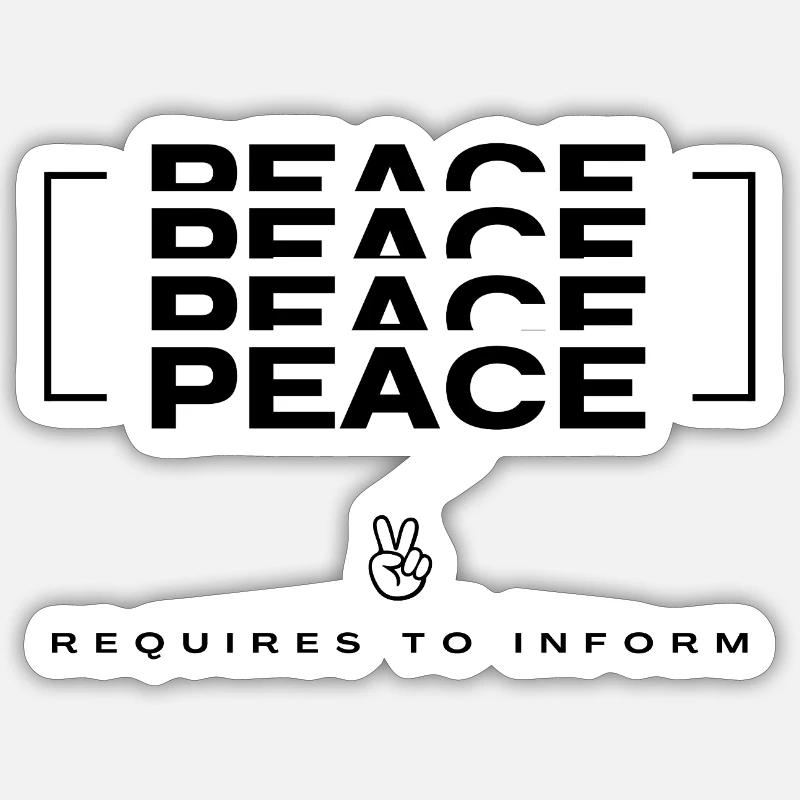 Sticker size S (10 x 10 cm) - 