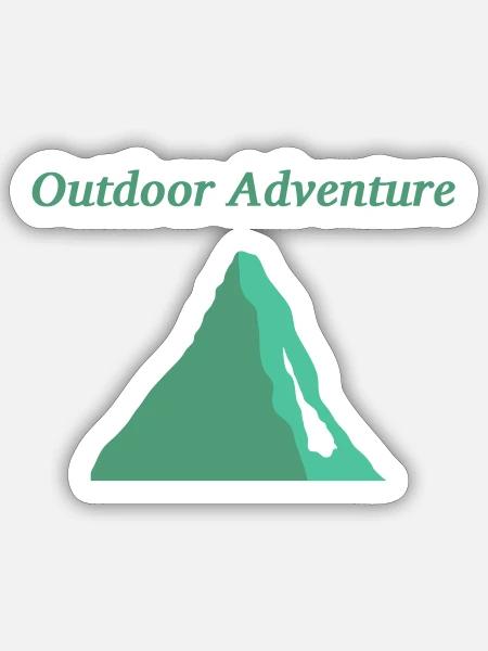 Outdoor - Sticker Größe S (10 x 10 cm) - Mattweiß