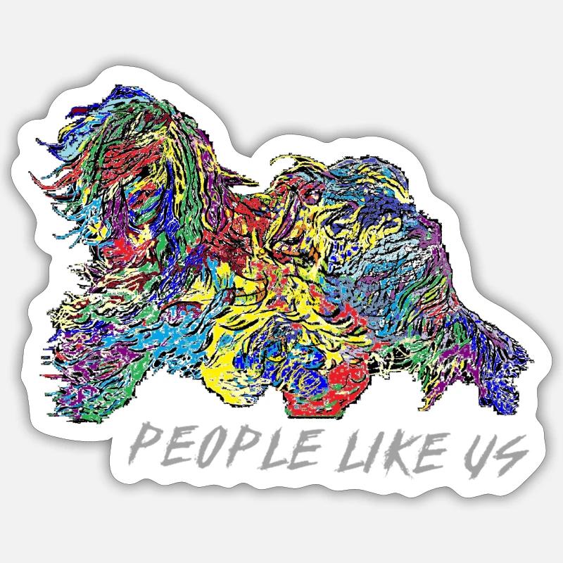 Sticker Größe S (10 x 10 cm) - 