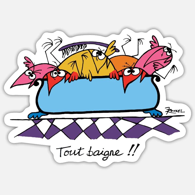 Sticker taille S (10 x 10 cm) - 
