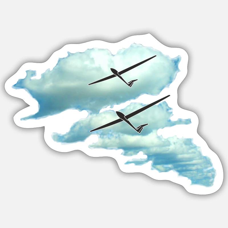 cloudstreet - Sticker size S (10 x 10 cm) - white matte