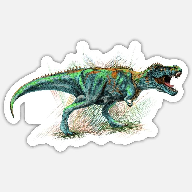 Dinosaur Sticker taille S (10 x 10 cm)