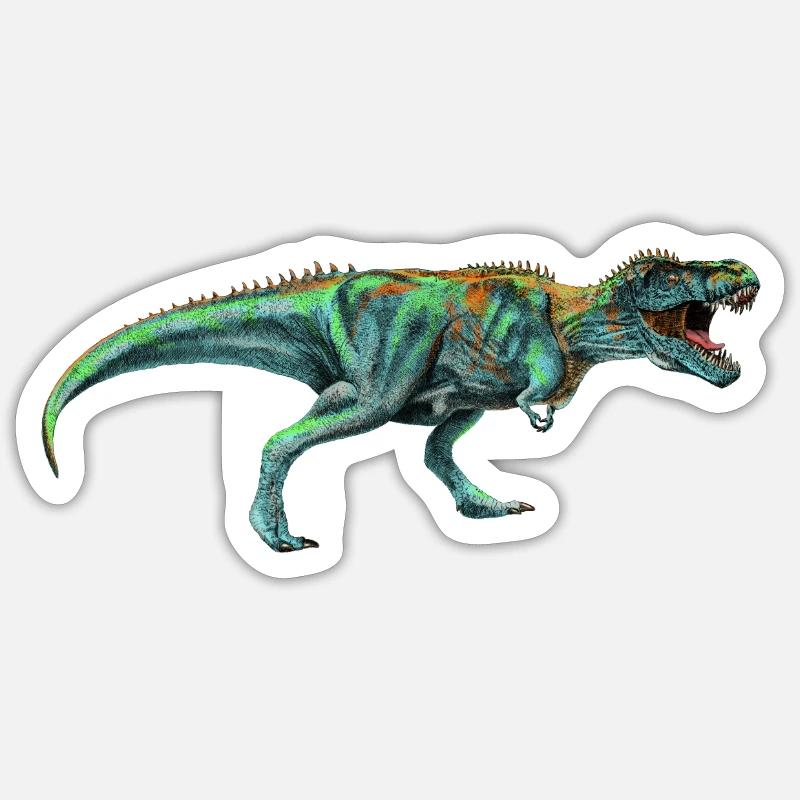 Dinosaur - Sticker size S (10 x 10 cm) - white matte