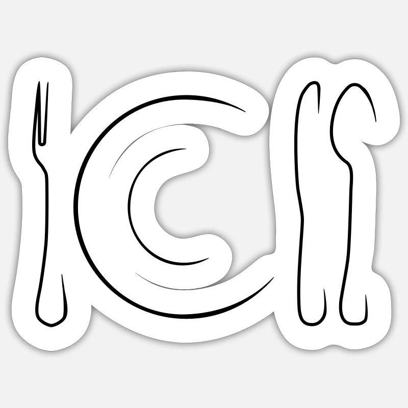 Sticker Größe S (10 x 10 cm) - 