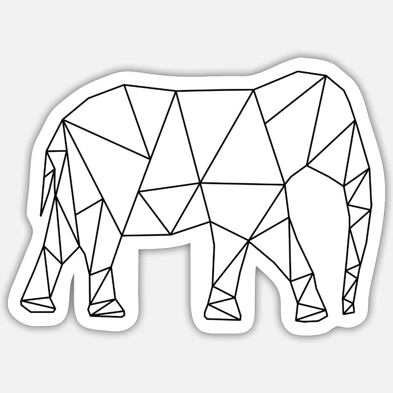 Sticker taille S (10 x 10 cm) - 