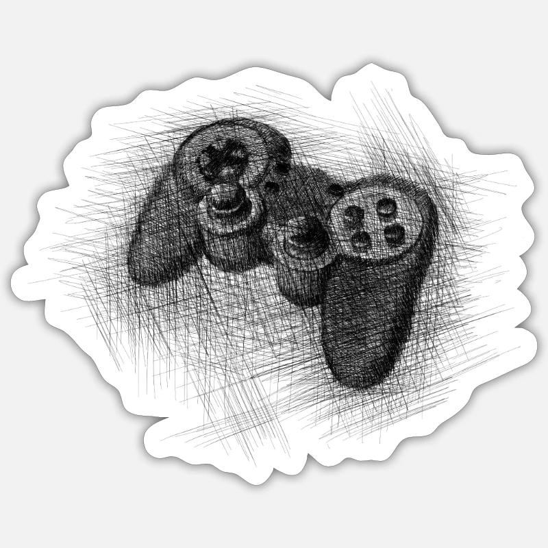 Sticker Größe S (10 x 10 cm) - 