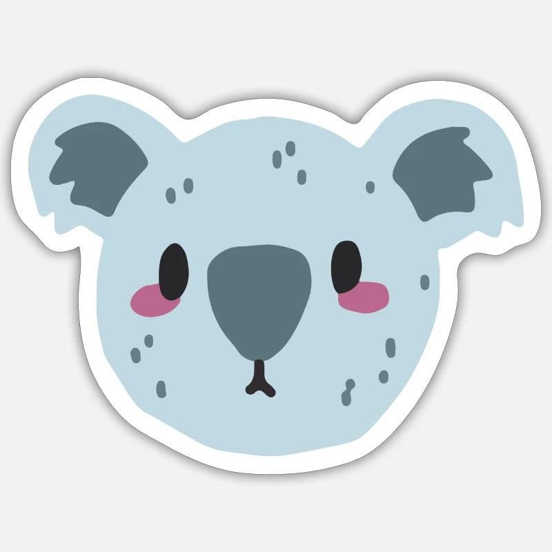 koala Sticker taille S (10 x 10 cm)