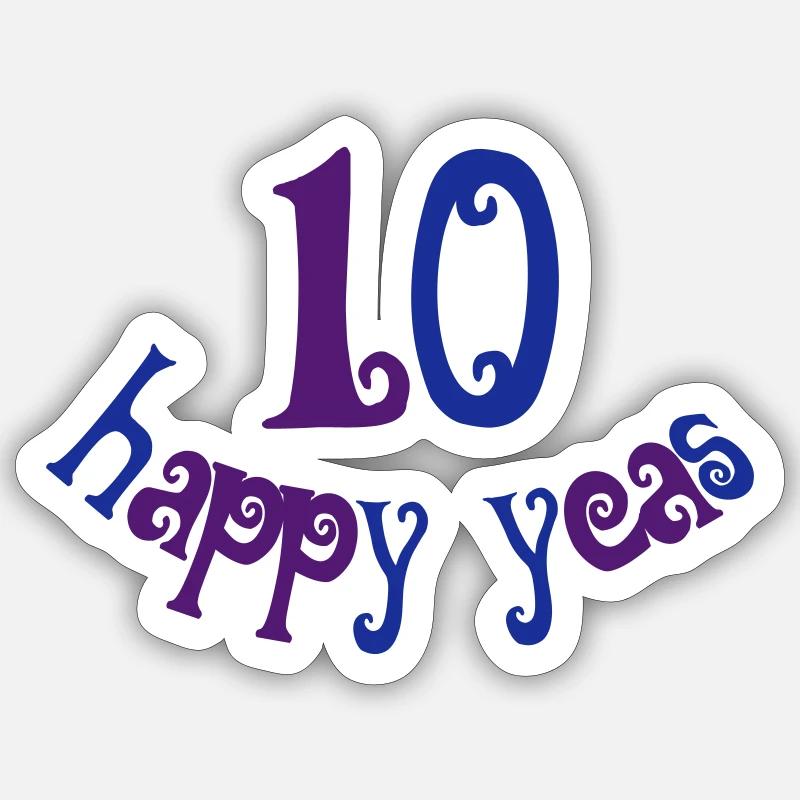 Sticker size S (10 x 10 cm) - 