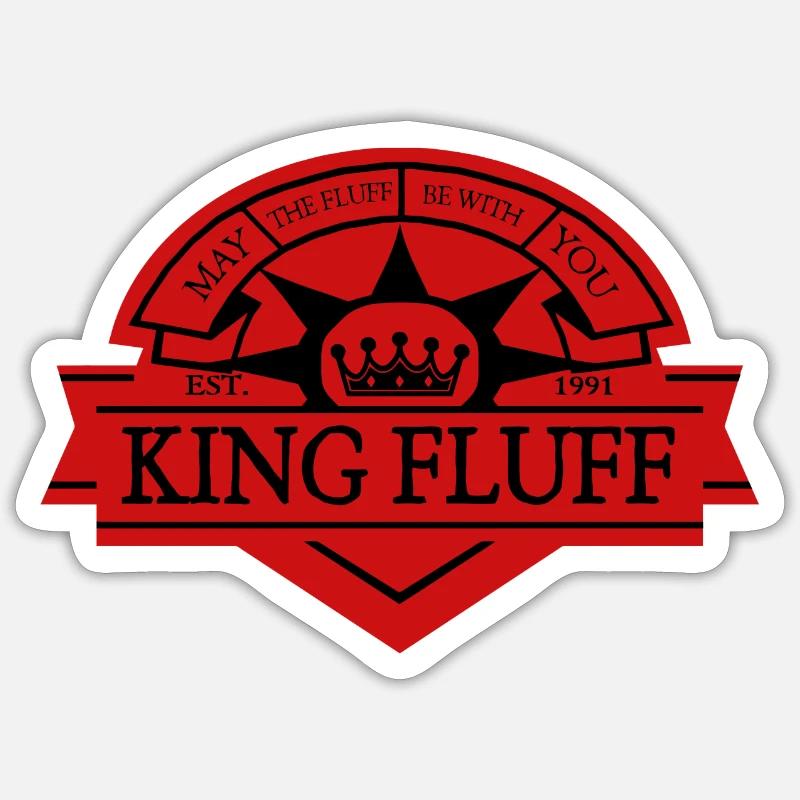 KF Red Shield Sticker taille S (10 x 10 cm)