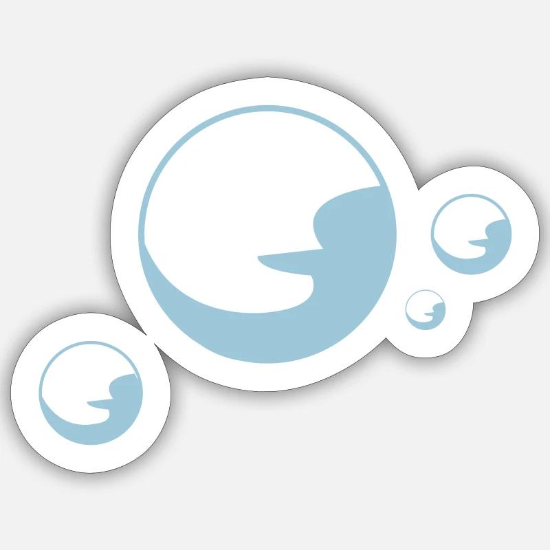 Sticker Größe S (10 x 10 cm) - 