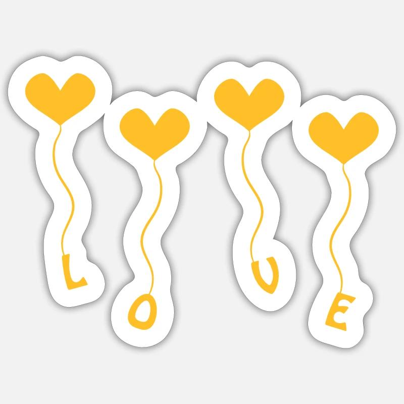Sticker Größe S (10 x 10 cm) - 