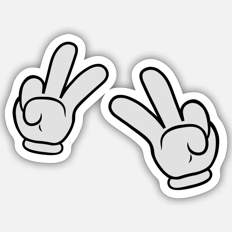 Sticker taille S (10 x 10 cm) - 