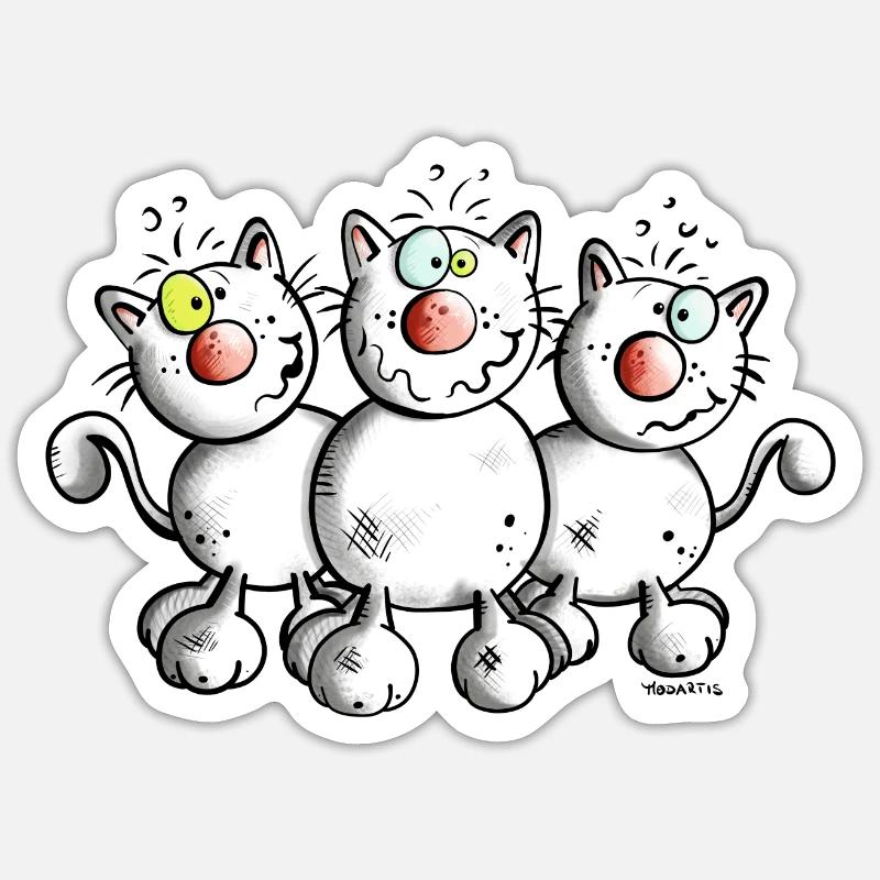 Sticker Größe S (10 x 10 cm) - 