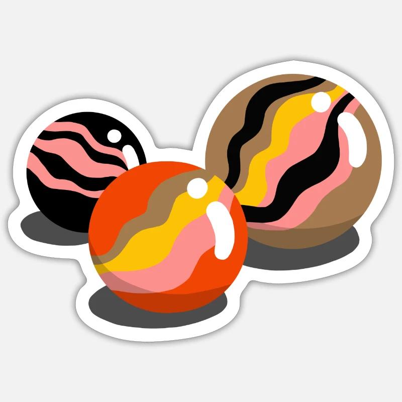 marmonner Sticker taille S (10 x 10 cm)