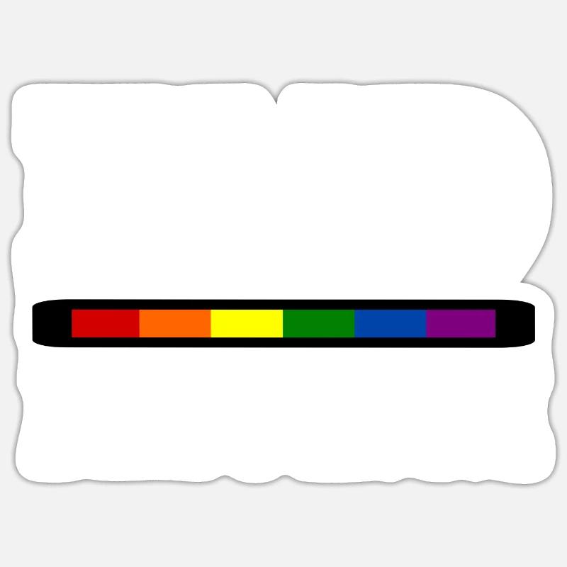 End Racism - Sticker size S (10 x 10 cm) - white matte