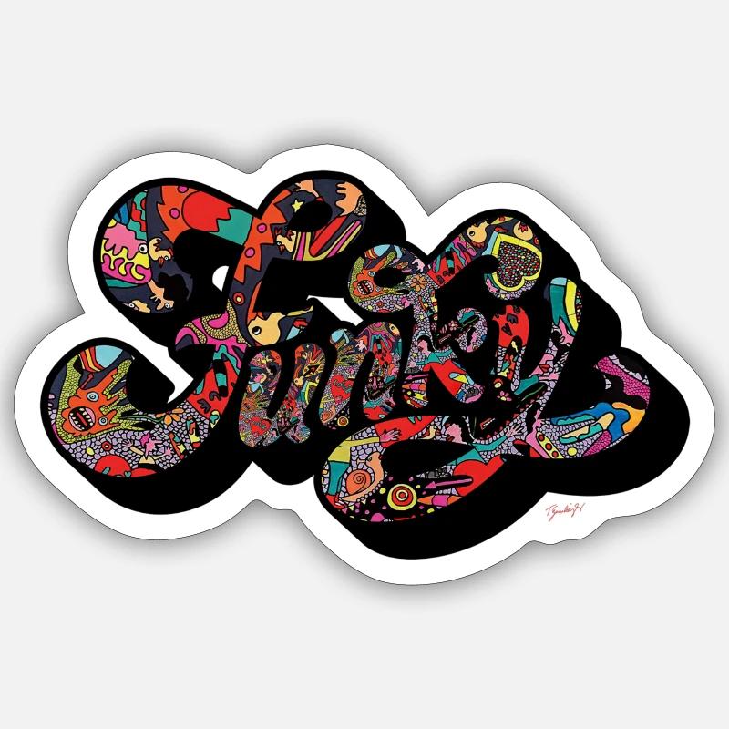 Sticker taille S (10 x 10 cm) - 