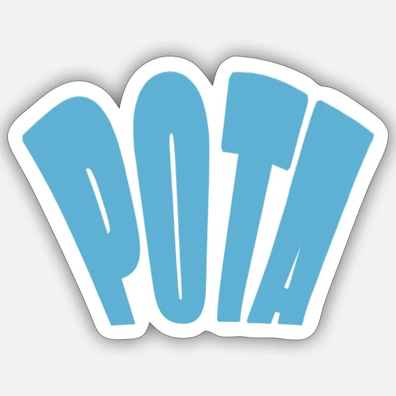 Prune - Sticker size S (10 x 10 cm) - white matte