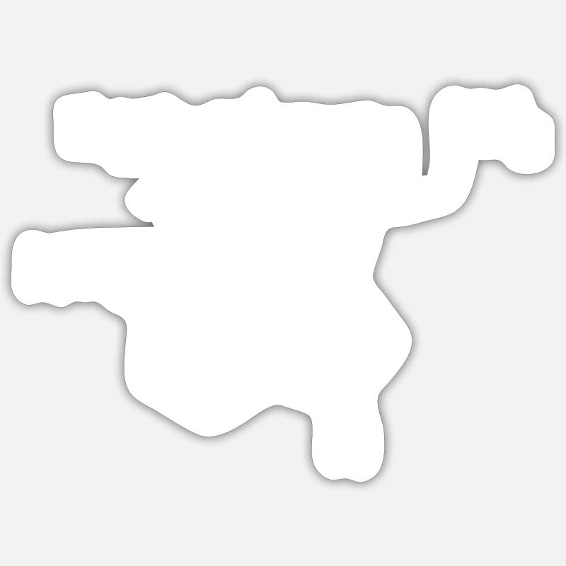 Sticker Größe S (10 x 10 cm) - 