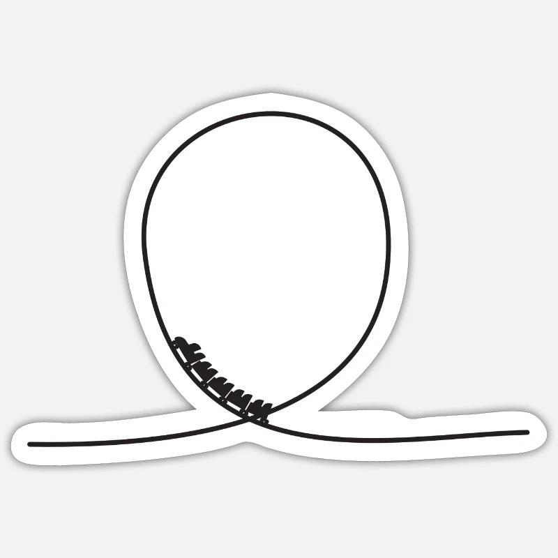 Sticker Größe S (10 x 10 cm) - 