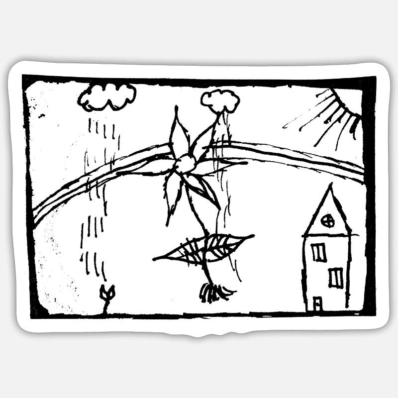 Sticker Größe S (10 x 10 cm) - 