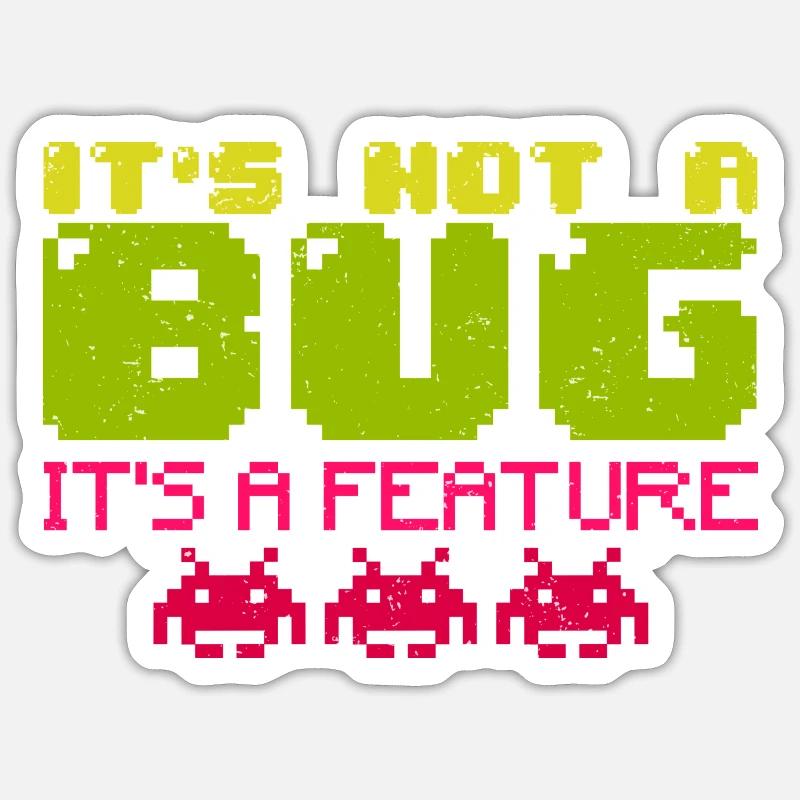 Programier Developers - Sticker size S (10 x 10 cm) - white matte