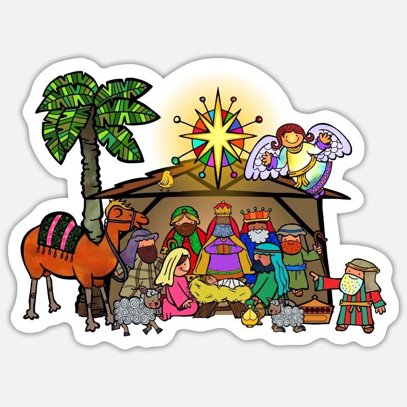Sticker Größe S (10 x 10 cm) - 
