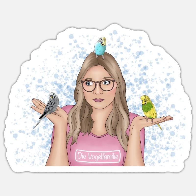 Sticker Größe S (10 x 10 cm) - 