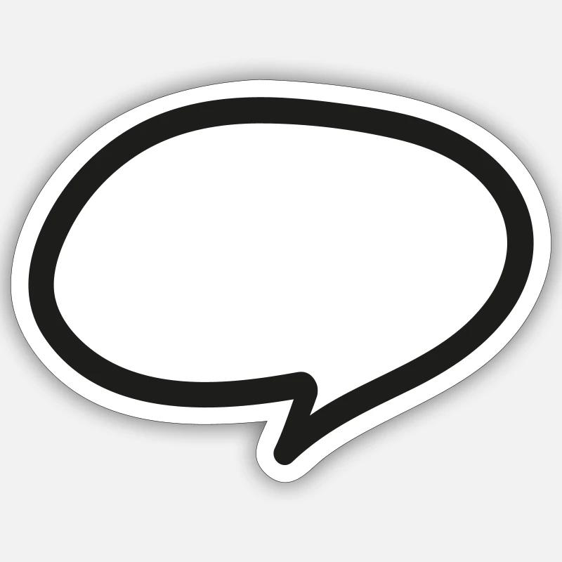Sticker Größe S (10 x 10 cm) - 