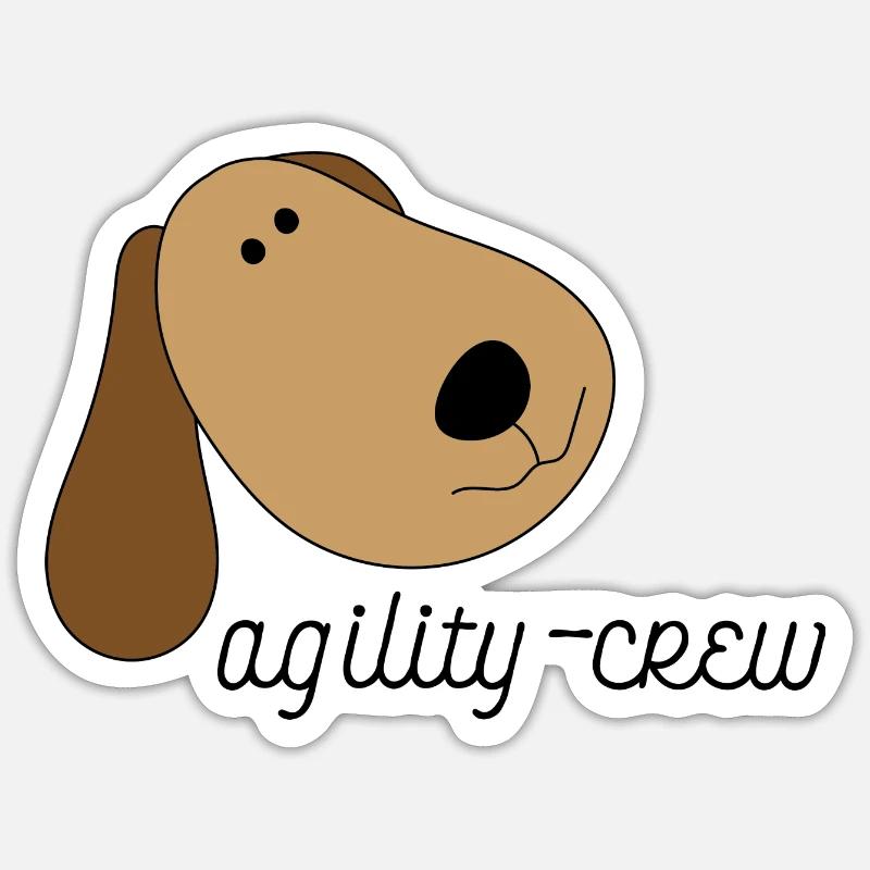 Agility Crew Sticker size S (10 x 10 cm)