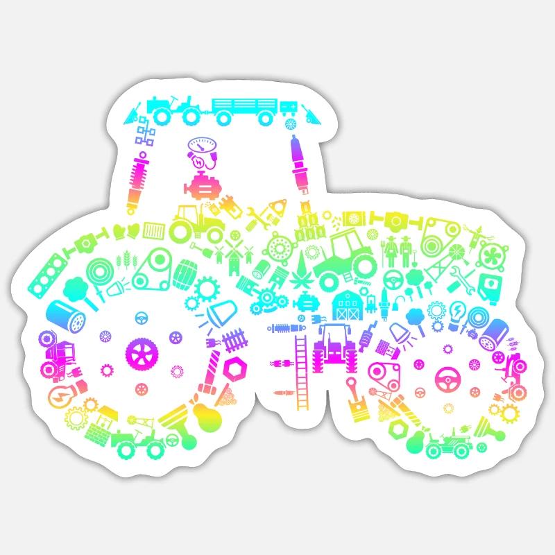 Sticker taille S (10 x 10 cm) - 