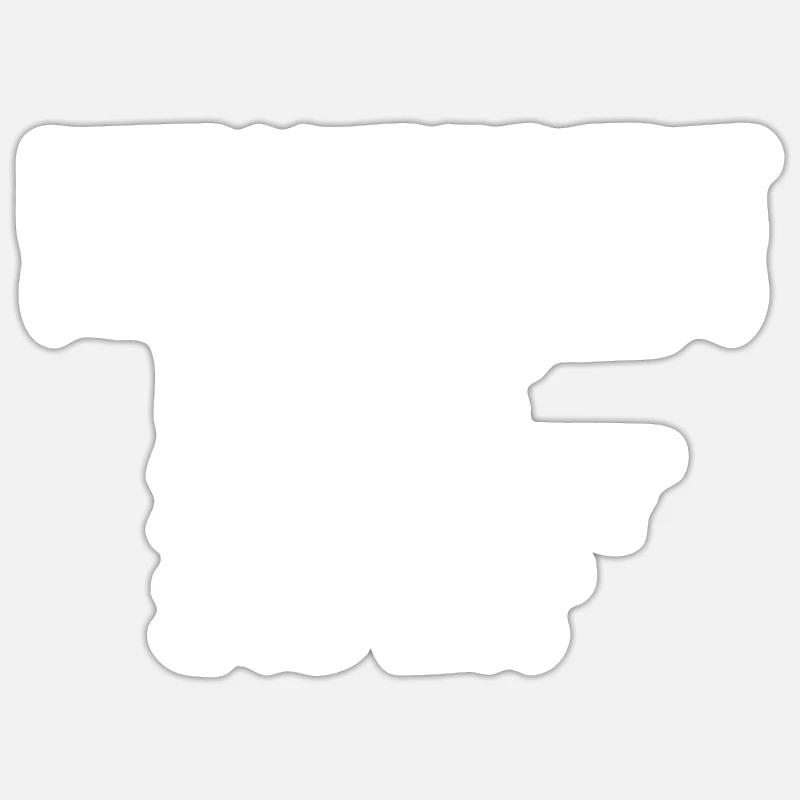 Intelligence Test funny Sarcastic gift - Sticker taille S (10 x 10 cm) - blanc mat