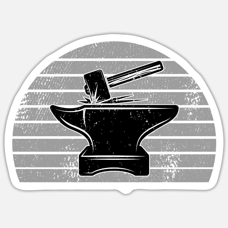 Anvil Sticker size S (10 x 10 cm)