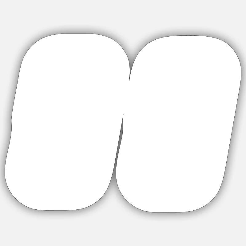 Numéro 99 Sticker taille S (10 x 10 cm)